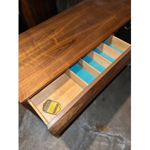 Mid-Century Modern Merton L. Gershun American of Martinsville Walnut Dresser