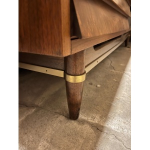 Mid-Century Modern Merton L. Gershun American of Martinsville Walnut Dresser