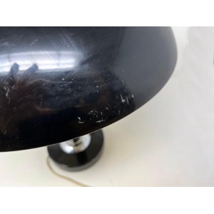 Mid Century Modern Saucer Desk Lamp ... Space Age UFO Atomic Era Table Lamp