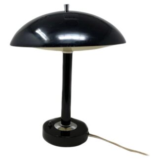 Mid Century Modern Saucer Desk Lamp ... Space Age UFO Atomic Era Table Lamp
