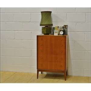 mid century teak chest of drawers by Mcintosh vintage danish design DELIVERY