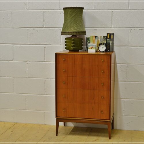 mid century teak chest of drawers by Mcintosh vintage danish design DELIVERY