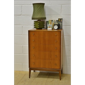 mid century teak chest of drawers by Mcintosh vintage danish design DELIVERY