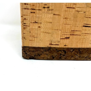 Midcentury Two-Tone Cork Ice Bucket Made in Portugal