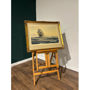 Montague Dawson Artist’s Proof Print – Sailing Vessel on the Open Sea