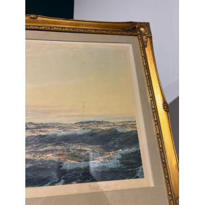 Montague Dawson Artist’s Proof Print – Sailing Vessel on the Open Sea