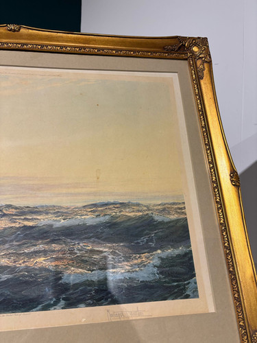 Montague Dawson Artist’s Proof Print – Sailing Vessel on the Open Sea