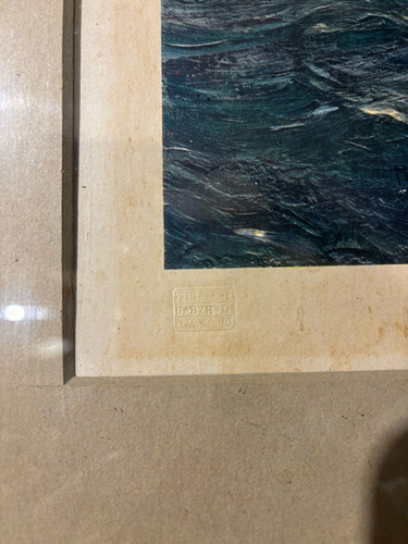 Montague Dawson Artist’s Proof Print – Sailing Vessel on the Open Sea