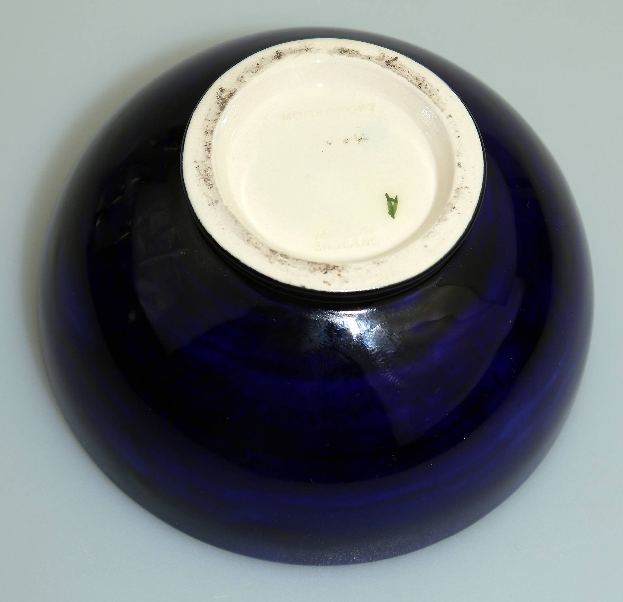A Decorative Arts Walter Moorcroft pottery Hibiscus Magnolia Bowl C.Mid 20thC