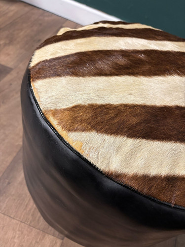 Pair of Vintage Pouffes