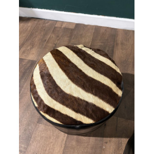 Pair of Vintage Pouffes