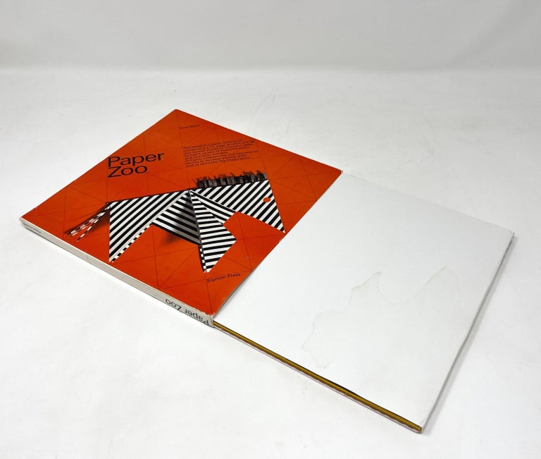 Paper Zoo by Ernst Roch ... 1974 Origami Paper-Folding Kit, Near-Mint Condition