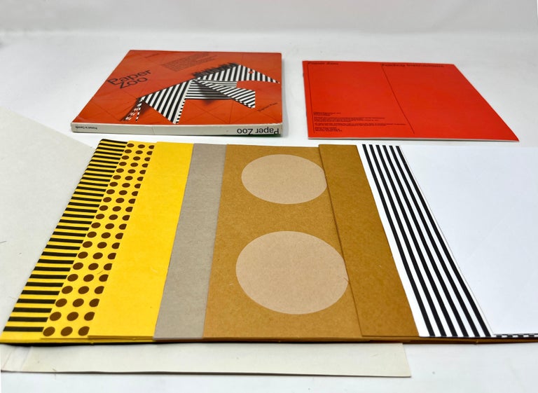 Paper Zoo by Ernst Roch ... 1974 Origami Paper-Folding Kit, Near-Mint Condition