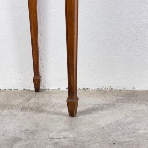 Rare 1940 Console by Paolo Buffa in Walnut with Green Alpi Marble Top