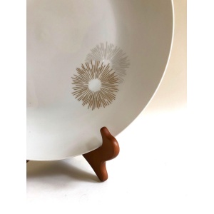 Raymond Loewy for Rosenthal Form 2000 MCM Chop Plate in Sunburst Pattern
