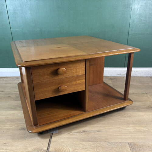 Retro Vintage Mid Century Coffee Table By Nathan Furniture-Courier