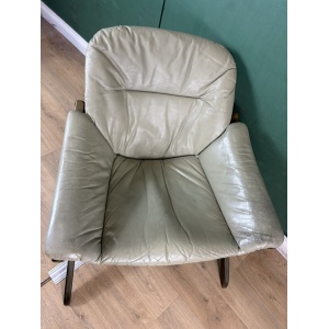 Retro Vintage Mid Century Swedish 🇸🇪 Lounge Chair By Gote Mobler-Courier