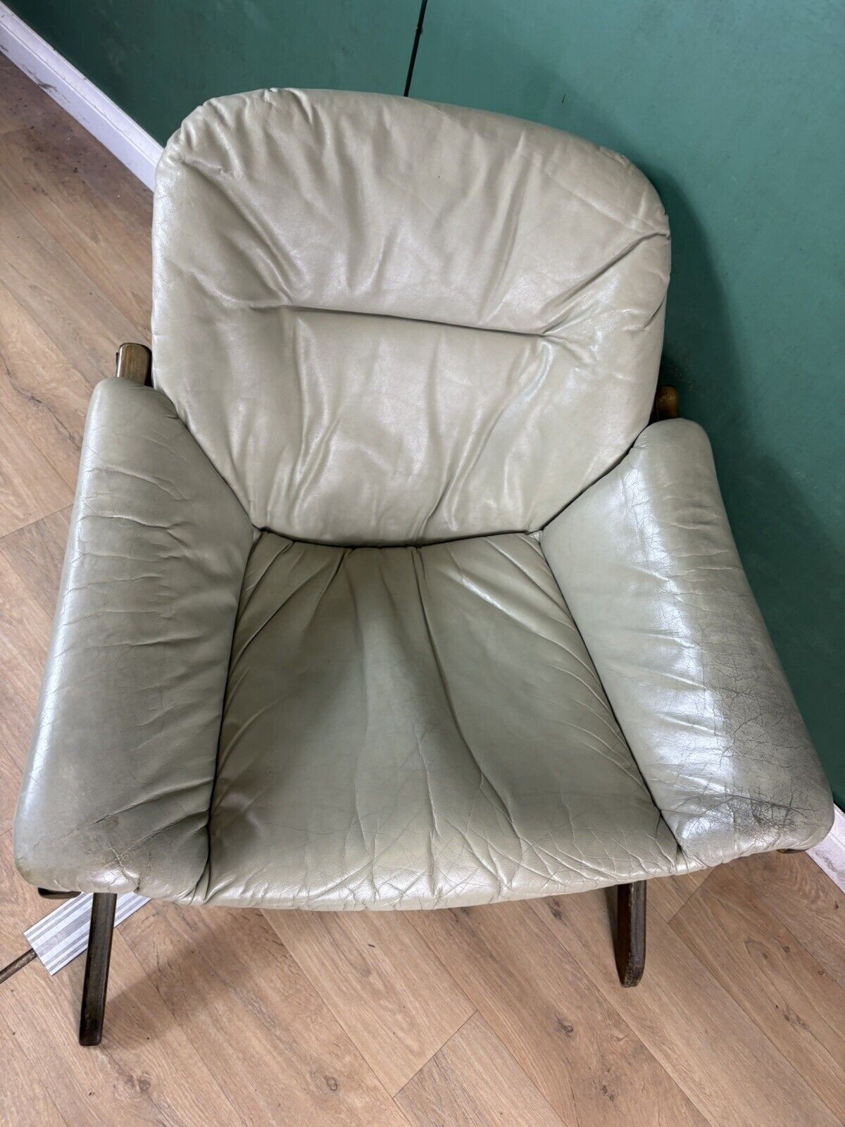 Retro Vintage Mid Century Swedish 🇸🇪 Lounge Chair By Gote Mobler-Courier