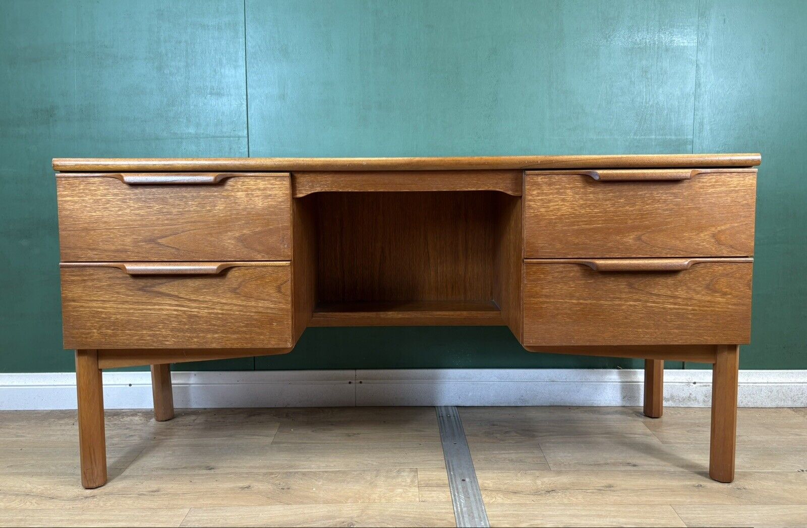 Retro Vintage Mid Century Teak Desk/Dressing Table-Courier