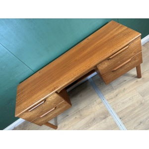 Retro Vintage Mid Century Teak Desk/Dressing Table-Courier