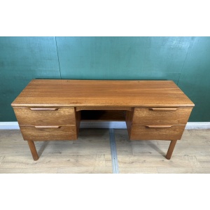 Retro Vintage Mid Century Teak Desk/Dressing Table-Courier