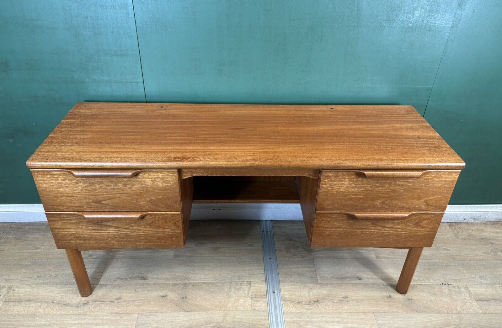 Retro Vintage Mid Century Teak Desk/Dressing Table-Courier