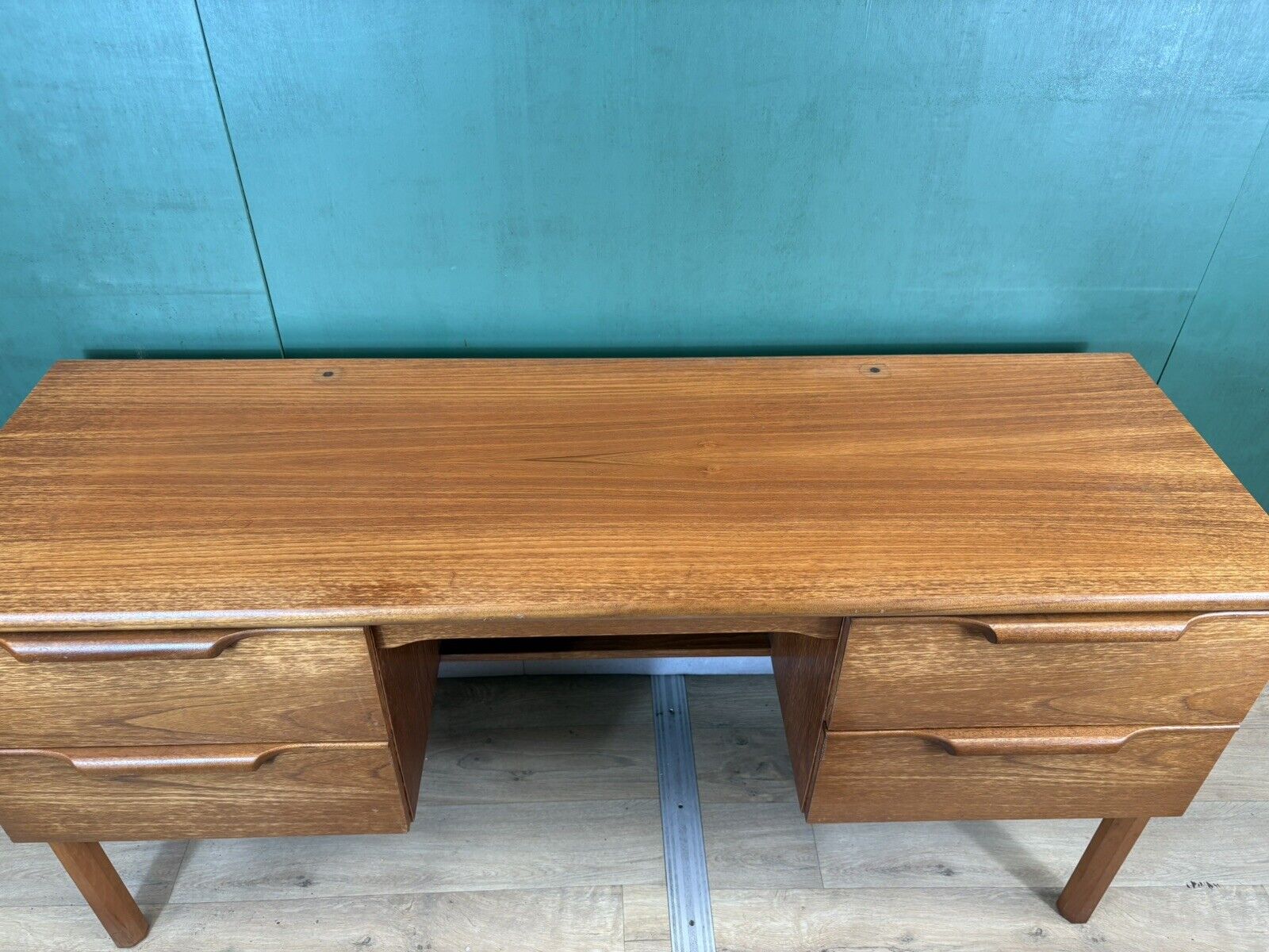 Retro Vintage Mid Century Teak Desk/Dressing Table-Courier