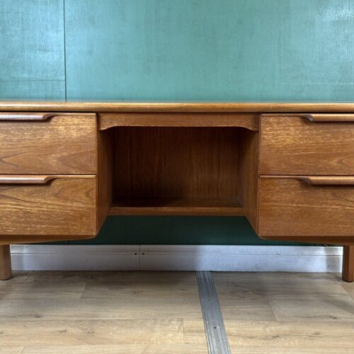 Retro Vintage Mid Century Teak Desk/Dressing Table-Courier