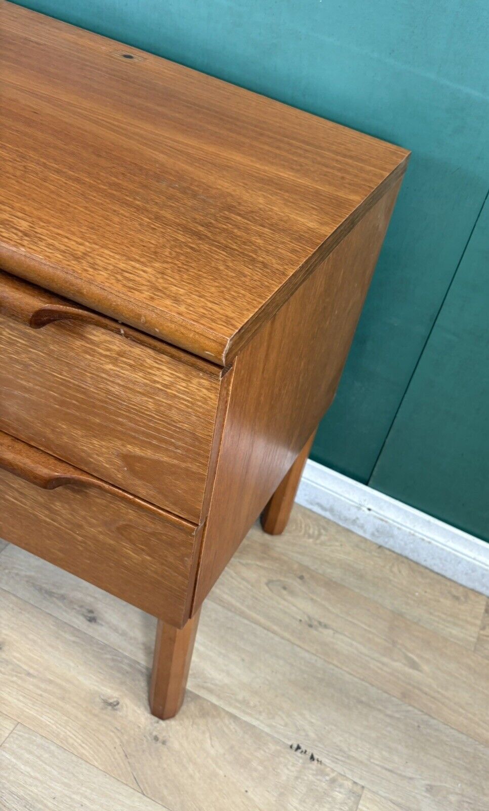 Retro Vintage Mid Century Teak Desk/Dressing Table-Courier