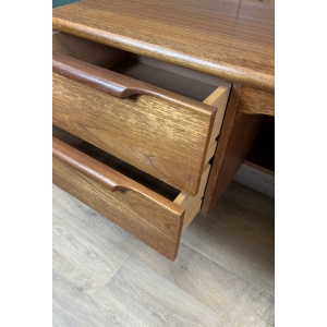 Retro Vintage Mid Century Teak Desk/Dressing Table-Courier