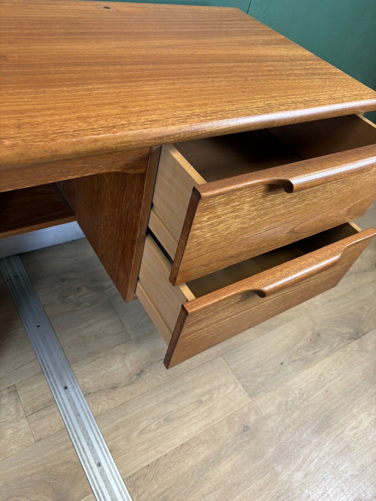 Retro Vintage Mid Century Teak Desk/Dressing Table-Courier