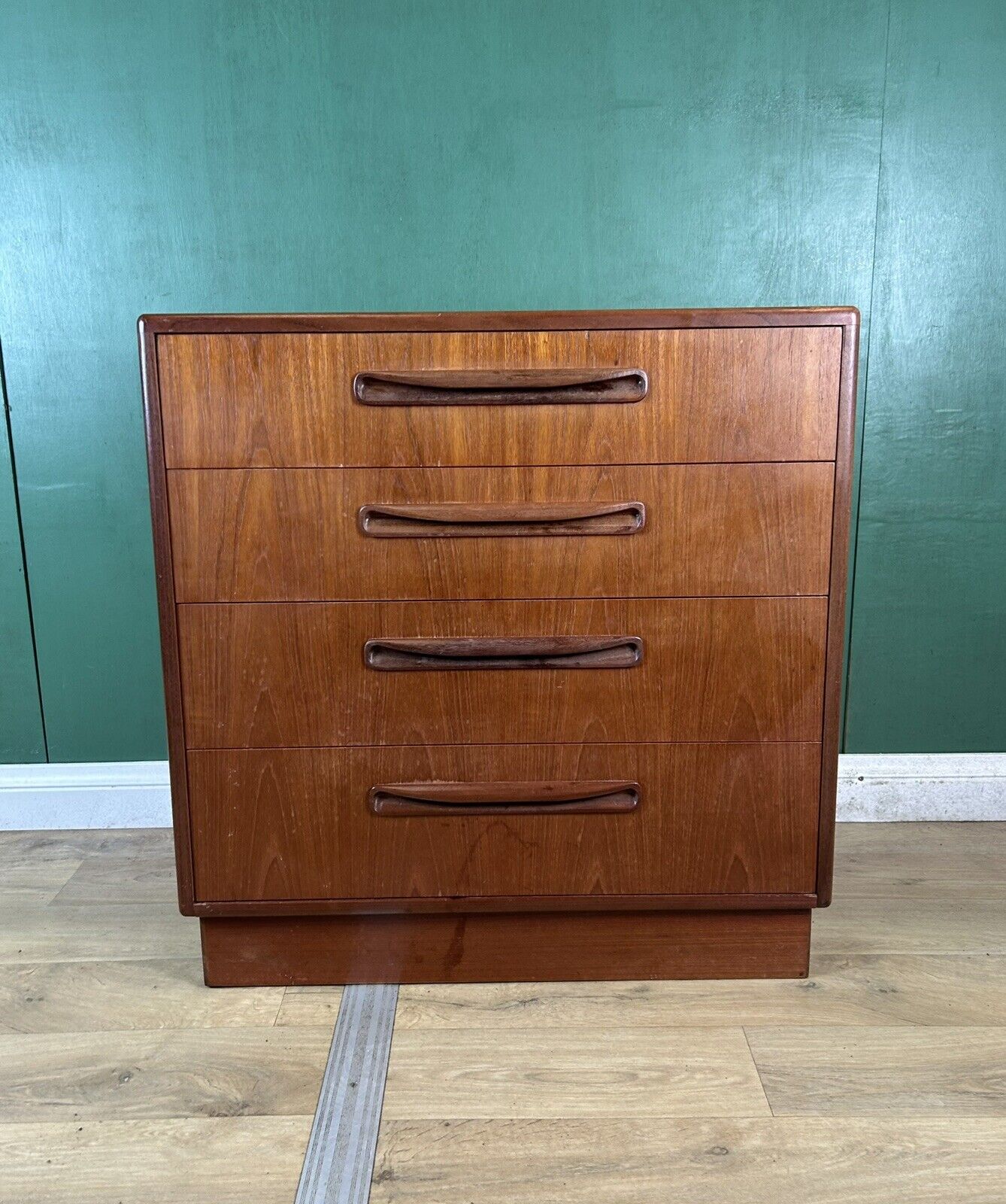 Retro Vintage Mid Century Teak G Plan Fresco Chest Of Drawers-Courier