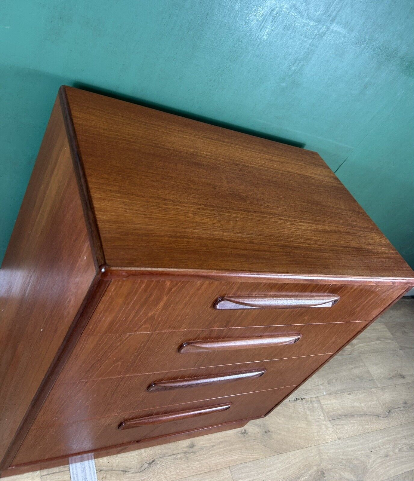 Retro Vintage Mid Century Teak G Plan Fresco Chest Of Drawers-Courier
