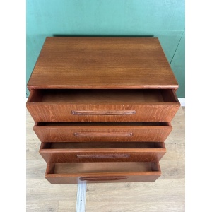 Retro Vintage Mid Century Teak G Plan Fresco Chest Of Drawers-Courier