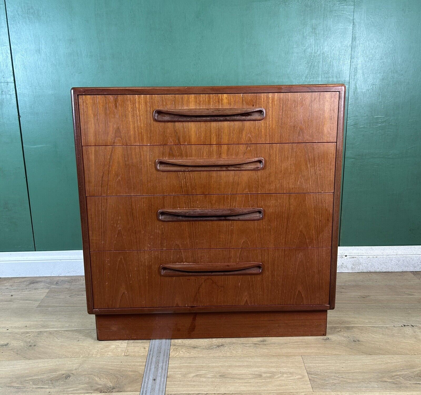 Retro Vintage Mid Century Teak G Plan Fresco Chest Of Drawers-Courier