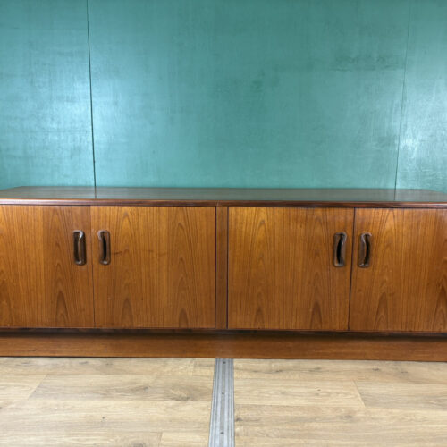 Retro Vintage Mid Century Teak G Plan Low Sideboard-Courier
