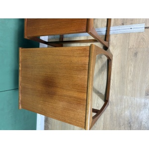 Retro Vintage Mid Century Teak G Plan Quadrille Nest Of Tables