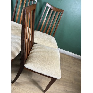 Retro Vintage Mid Century Teak G Plan Set Of 6x Chairs-Courier