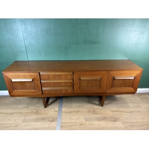 Retro Vintage Mid Century Teak Sideboard By Stonehill Furniture-Courier