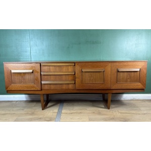 Retro Vintage Mid Century Teak Sideboard By Stonehill Furniture-Courier