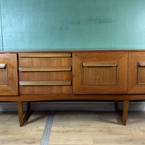 Retro Vintage Mid Century Teak Sideboard By Stonehill Furniture-Courier