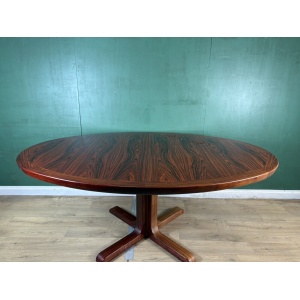 Retro Vintage Rosewood Danish 🇩🇰 Extending Dining Table-Courier