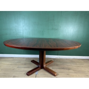 Retro Vintage Rosewood Danish 🇩🇰 Extending Dining Table-Courier