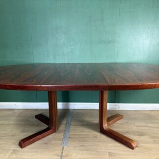 Retro Vintage Rosewood Danish 🇩🇰 Extending Dining Table-Courier