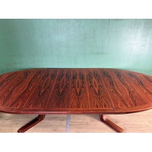 Retro Vintage Rosewood Danish 🇩🇰 Extending Dining Table-Courier