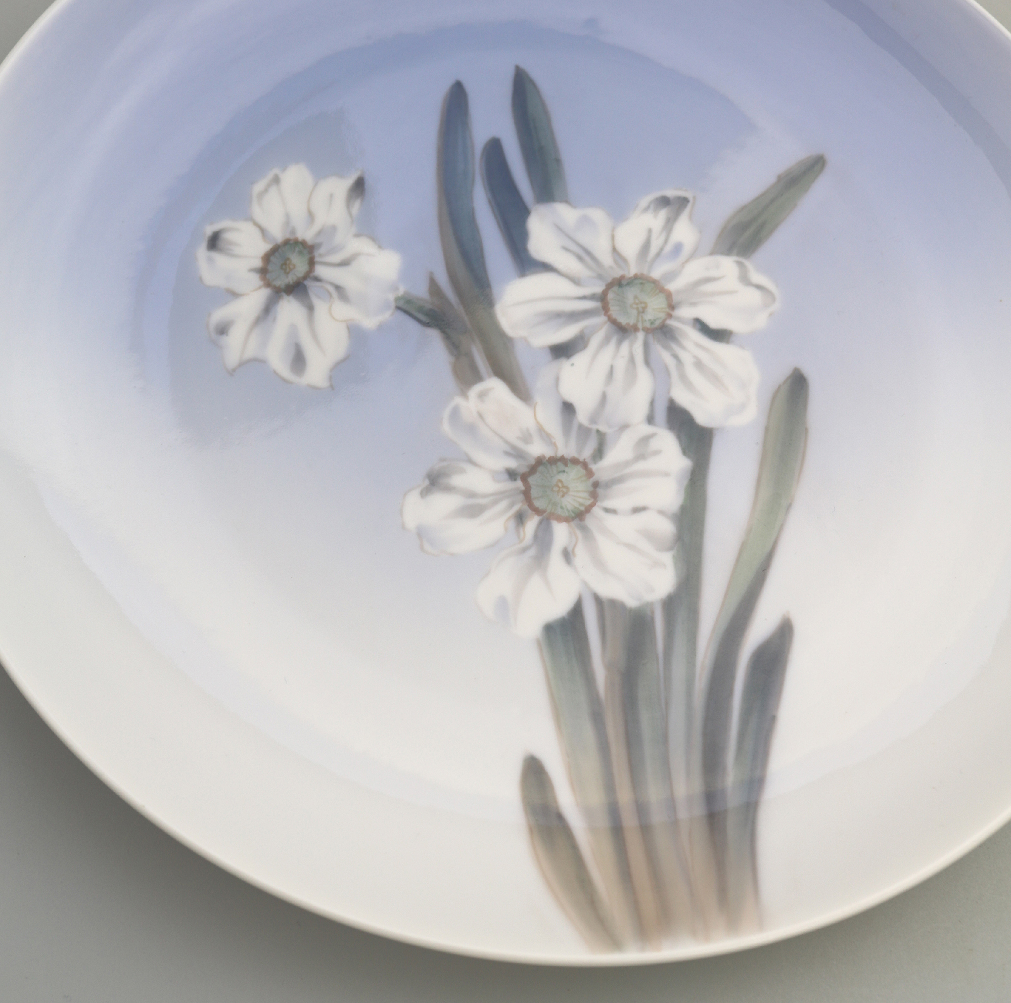A mid-century Scandinavian Royal Copenhagen porcelain Charger Wall Plate C.1958