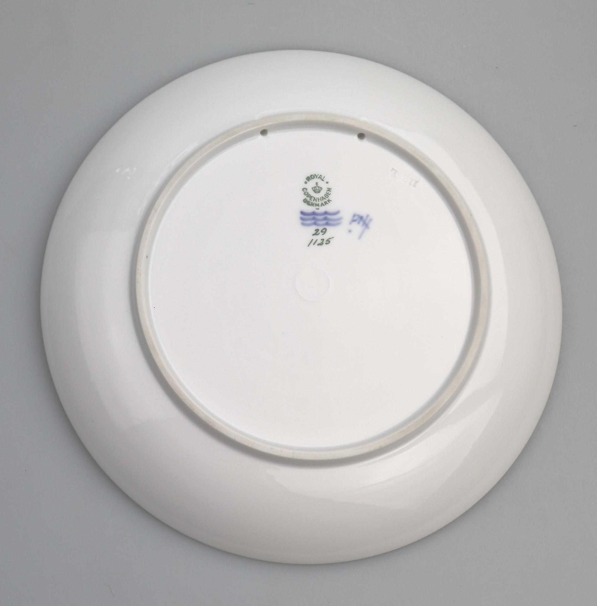 A mid-century Scandinavian Royal Copenhagen porcelain Charger Wall Plate C.1958
