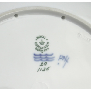 A mid-century Scandinavian Royal Copenhagen porcelain Charger Wall Plate C.1958