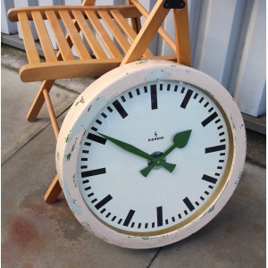 Mid Century Wall Clock By Siemens, 1950s