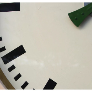Mid Century Wall Clock By Siemens, 1950s